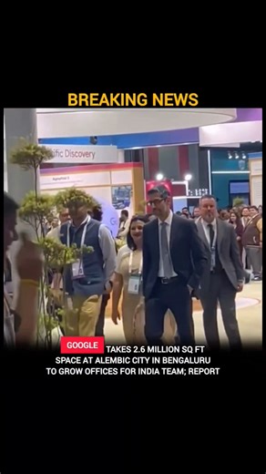 Google Expands Massive Bengaluru Office Space #google #sundarpichai