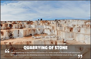 Quarrying of Stone