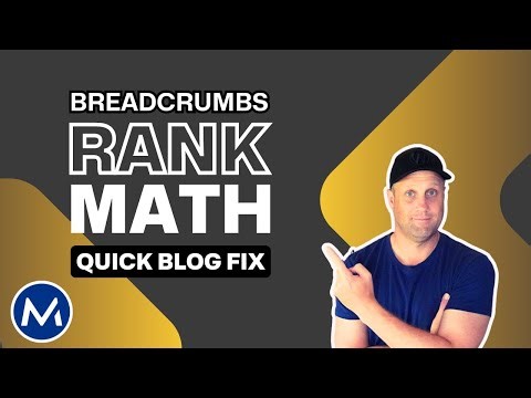 Fixing my Rankmath Breadcrumb settings