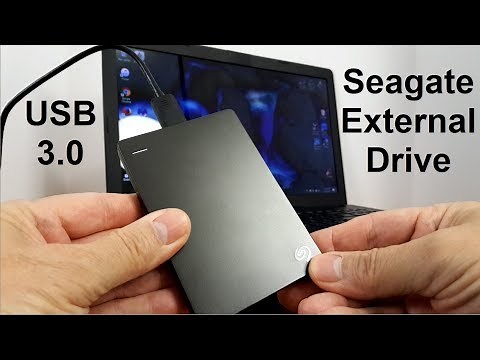 Seagate backUp plus Slim 1tb/2tb/4tb - USB Portable Storage drive - Fast Review!