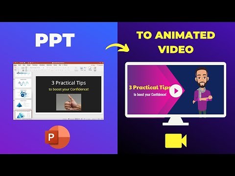 How to convert powerpoint to video | powerpoint to video converter!