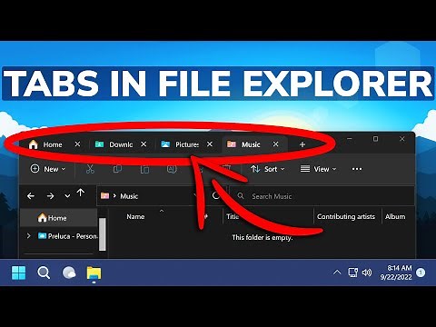 Enable Tabs in File Explorer in Windows 11 22H2