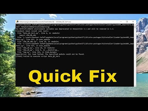 [Fix] ImportError: Dll Load Failed: The Specified Module Could Not Be Found