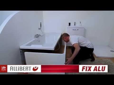 Fix'Alu, le tablier de baignoire qui s'installe en un clin d'oeil !