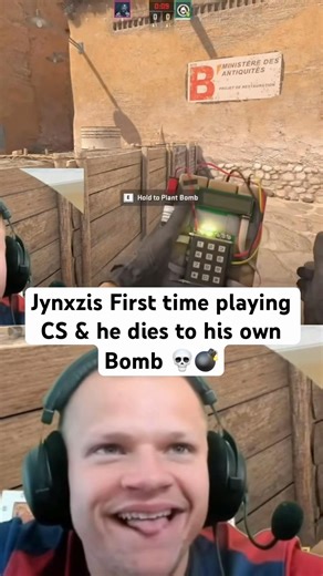 Jynxzis First Time Playing Counter Strike 🔥 #jynxzi #firsttime #cs #cs2 #gameplay #fail #pc