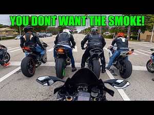 Racing To The Race Spot | R1M, RSV4, S1000rr, CBR1000rrr, ZX10r, R6, 1299 Panigale | Cafe 27