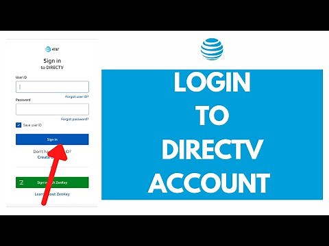 Directv Login: How to Login to Directv Account | Directv.com Login Sign in