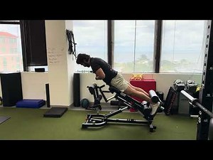 Incline Back Extensions