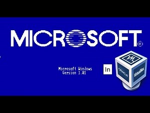 How to install Windows 1.0 in VirtualBox (step by step).