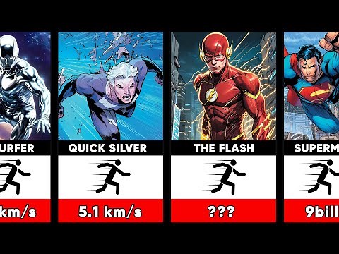 Marvel vs DC: Who’s REALLY the Fastest Speedster of All Time? (Insane Ranking)