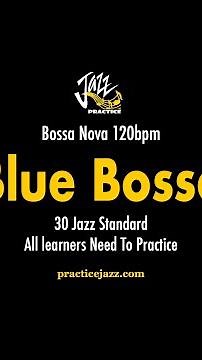 Blue Bossa Jazz Guitar Backing Track | Solo & Improv Practice