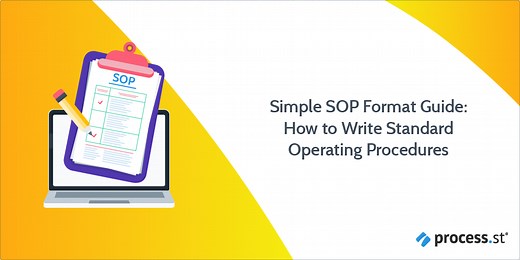 Simple SOP Format Guide: How to Write Standard Operating Procedures | Process Street | Compliance Operations Platform