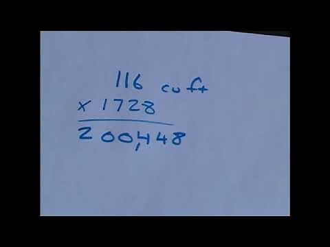 How to Calculate Cubic Inches