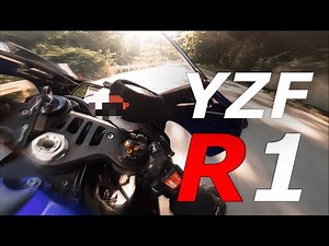試乗ヤマハYZF-R1の快音が響く！大型SSのヤバさを体感【峠&高速インプレッション】アスクのモトブログ
