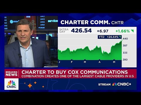 Charter to buy Cox Communications, creating one of the largest cable providers in U.S.