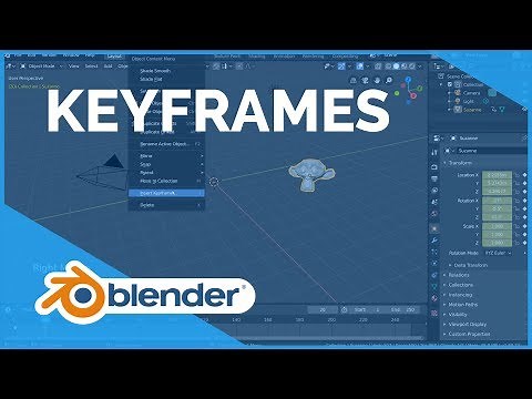 Keyframes - Blender 2.80 Fundamentals