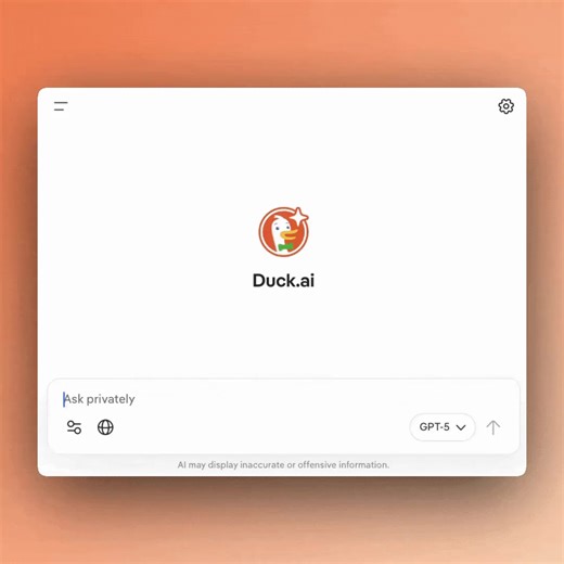 If you want to use AI, Duck.ai lets you do it privately: now with photo editing. Like our text and voice chats, the images you upload are anonymized by us and never used to train the AI. Try it out: Duck.ai > New Image > Start With An Image. | DuckDuckGo
