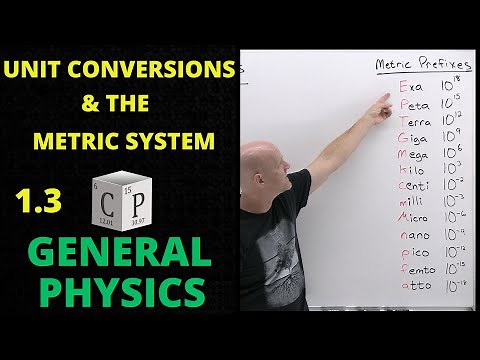 Unit Conversions and the Metric System | 1.3 General Physics