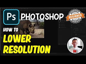 Photoshop How To Lower Resolution
