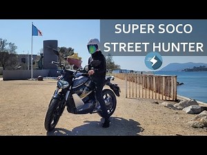 New Super Soco TS Street Hunter: a true road bike #50cc ??