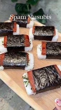 SPAM Musubis • So easy & So delicious!