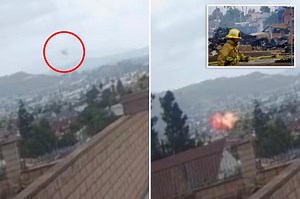 Horrifying video captures California plane crash that killed doctor, UPS driver