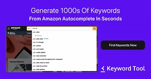 Amazon Keyword Tool ⚠️ Keyword Generator【FREE】