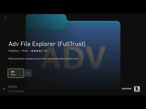 (XBOX Trials) "Adv File Explorer FULL TRUST" APP (NOT WORKING) for TXT Files