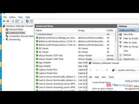 Windows 11: Block a Program in Firewall