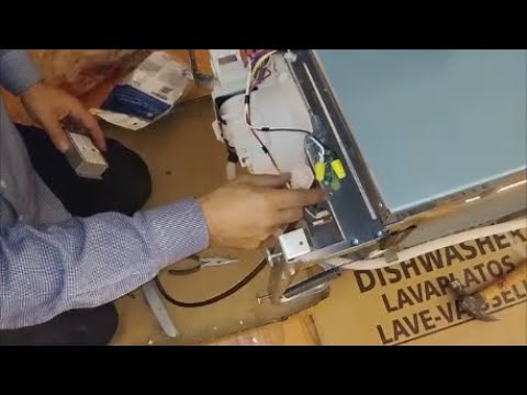 How To Connect Electrical Cable To A Dishwasher - Frigidaire, LG Dishwasher.