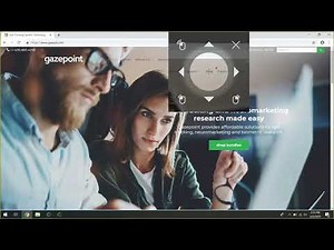 Microsoft Eye Tracking Control Demo | Gazepoint