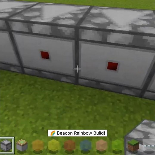 🌈 Minecraft Beacon Rainbow ✨ | Epic Color Changing Beacon Build MCPE & Java #minecraft #gaming #top