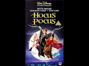 Digitized opening to Hocus Pocus (UK VHS)