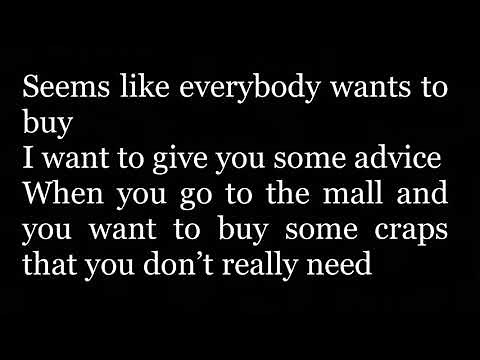 SONG : CONSUMER SOCIETY