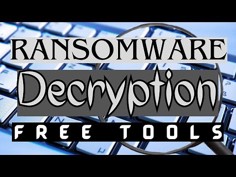 5 Free Ransomware Decryption Tools 2023 (Ransomware Removal)