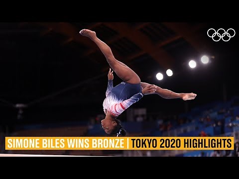 Simone Biles 🇺🇸 wins Bronze | #Tokyo2020 Highlights