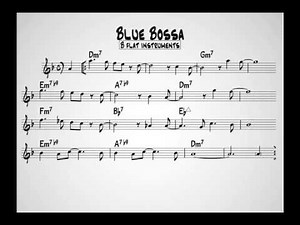 Blue Bossa Bb version - Play along