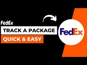 Fedex - How to Track A Package !
