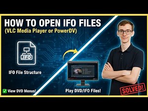 Opening IFO Files (VLC Media Player or PowerDVD)