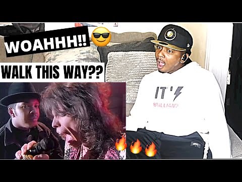 COUNT ME IN!! | RUN DMC - Walk This Way (Video) ft. Aerosmith REACTION!
