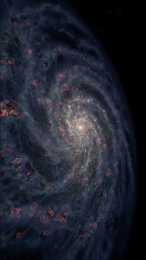 Scientific simulation of the Milky Way galaxy