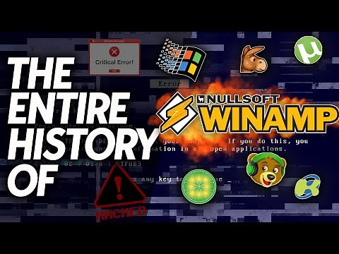 History of WinAmp: The nostalgic 1990s media player software