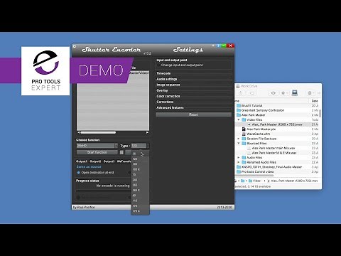 Using Stutter Encoder To Convert QT to MXF Media