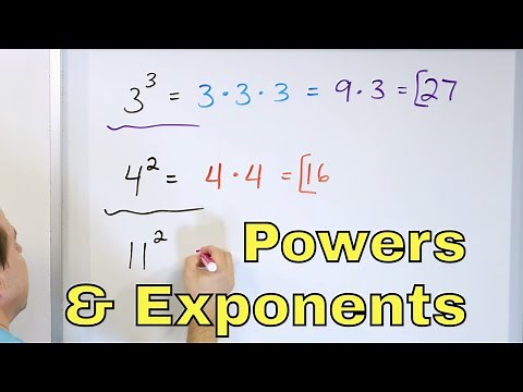 Learn Exponents & Powers in Math - [ 6-1-1]