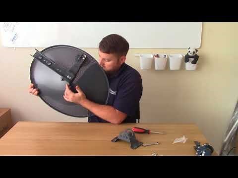 How To Assemble A SKY/ FREESAT satellite dish