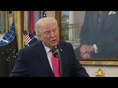 Trump says Iran gave U.S. "a very big present" related to oil and gas