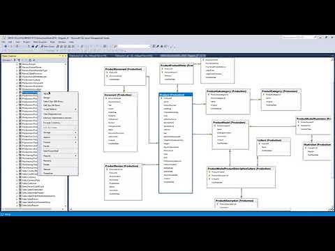 AdventureWorks database