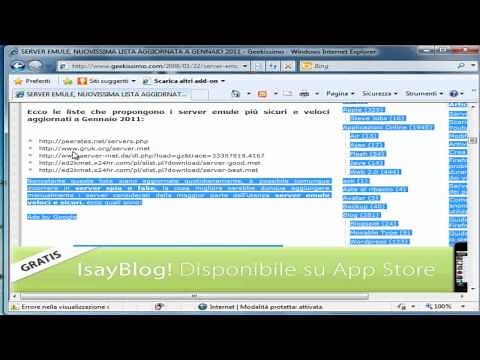 eMule 2a parte - tutorial configurazione iniziale e lista server di emule