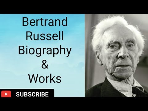 BERTRAND RUSSELL (Biography)