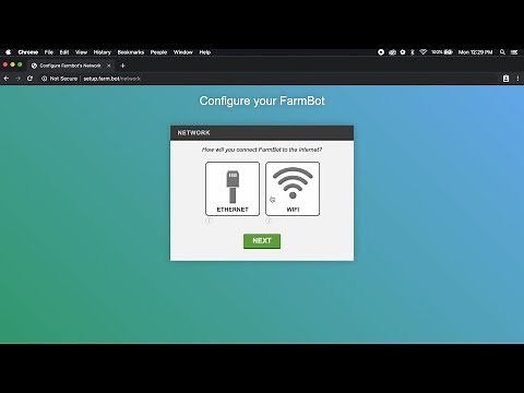 FarmBot Software: Configuration